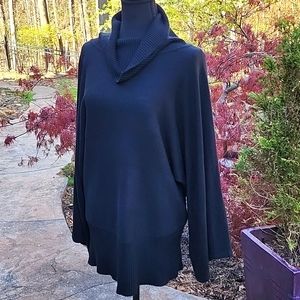 BCBG Max Azria knit kimono sweater turtleneck